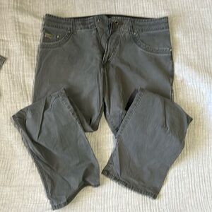 Kuhl Revolvr pants 36x34. Kuhl website listed these as black but there dark grey